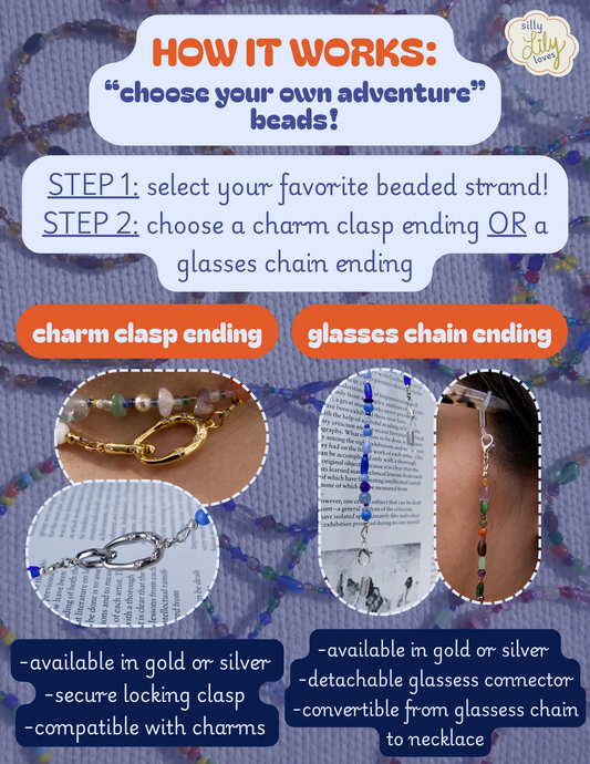 the 'big Ideas' beaded jewelry strand