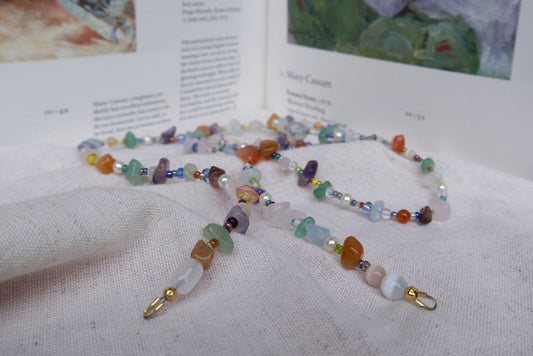 the 'rumors' beaded jewelry strand