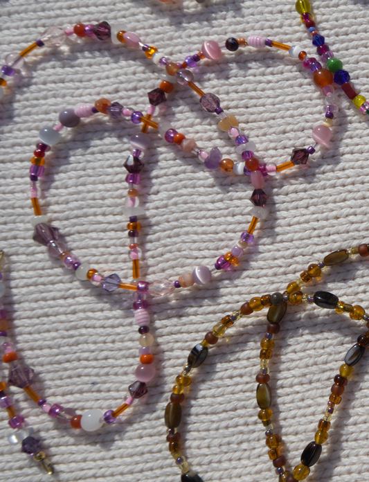 the 'midwest princess' beaded jewelry strand