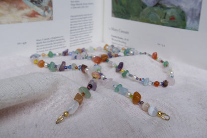 the 'rumors' beaded jewelry strand