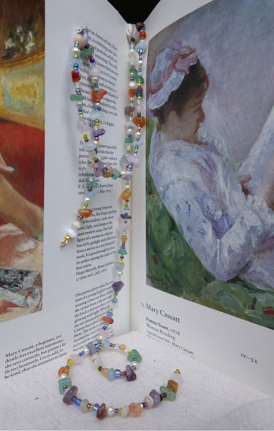 the 'rumors' beaded jewelry strand