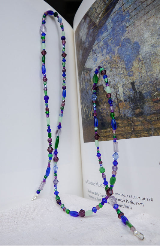 the 'melodrama' beaded jewelry strand