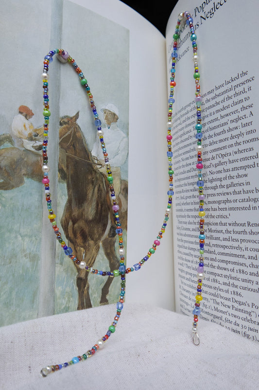 the 'aurora' beaded jewelry strand