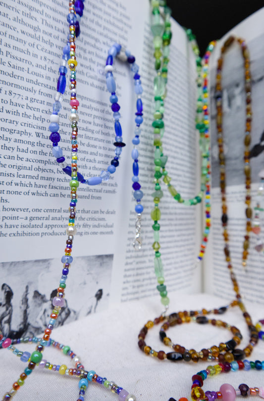 the 'aurora' beaded jewelry strand