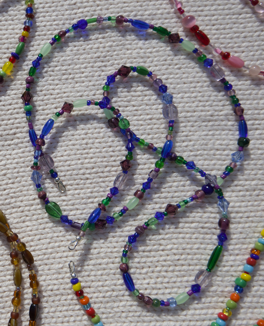 the 'melodrama' beaded jewelry strand